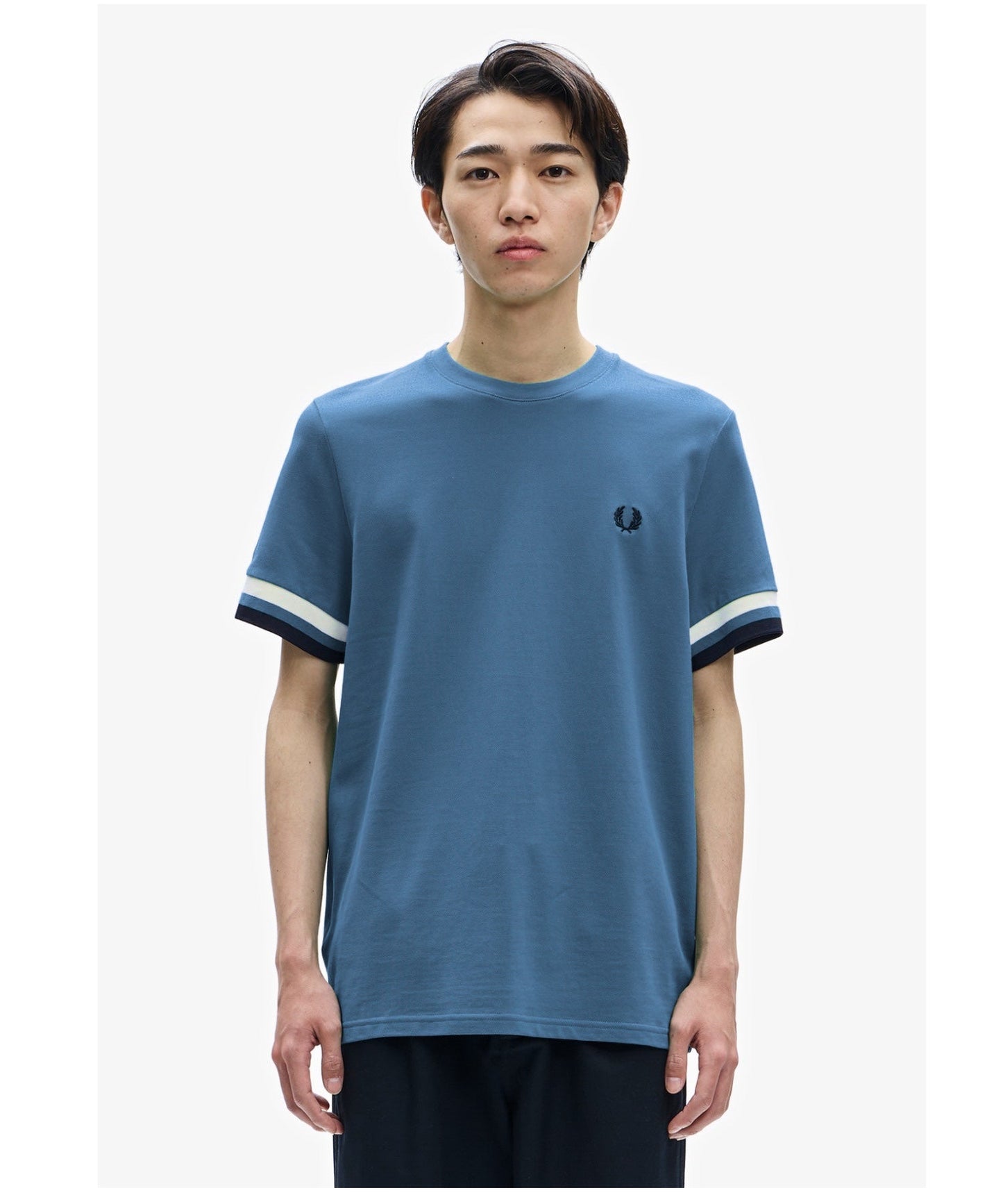 Fred Perry經典袖口雙線圈T-shirt(團購) - jbh852