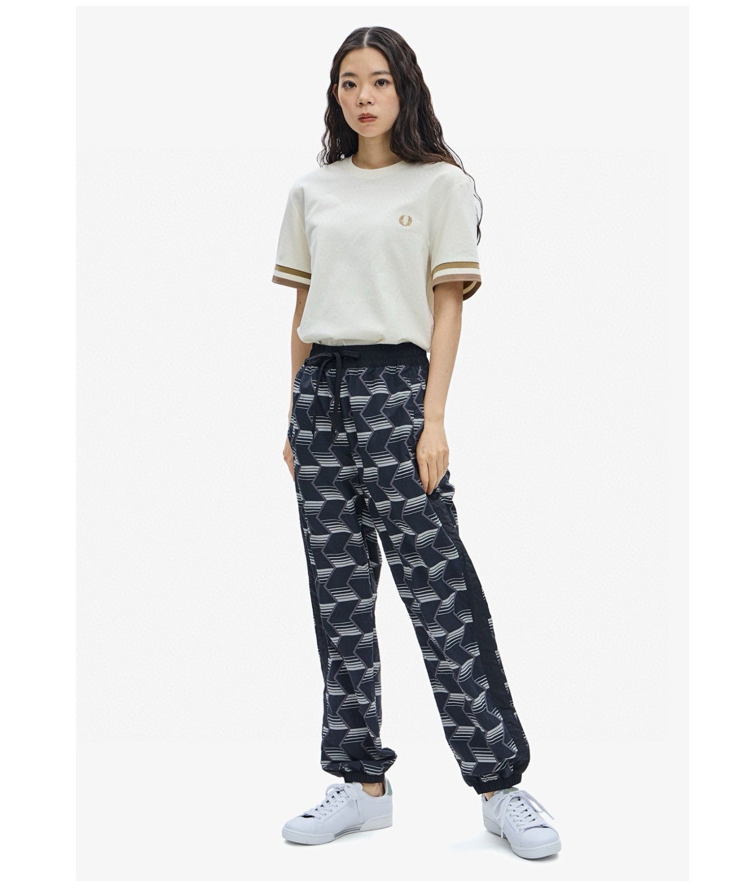 Fred Perry經典袖口雙線圈T-shirt(團購) - jbh852