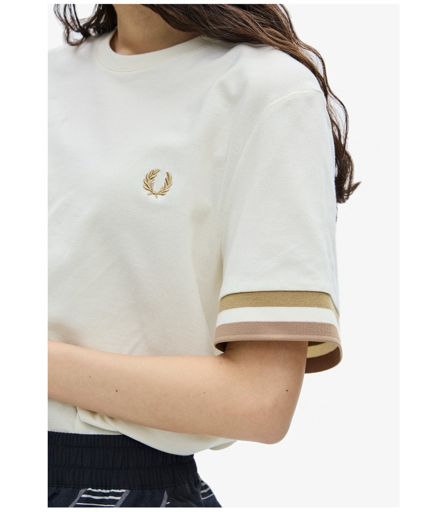 Fred Perry經典袖口雙線圈T-shirt(團購) - jbh852