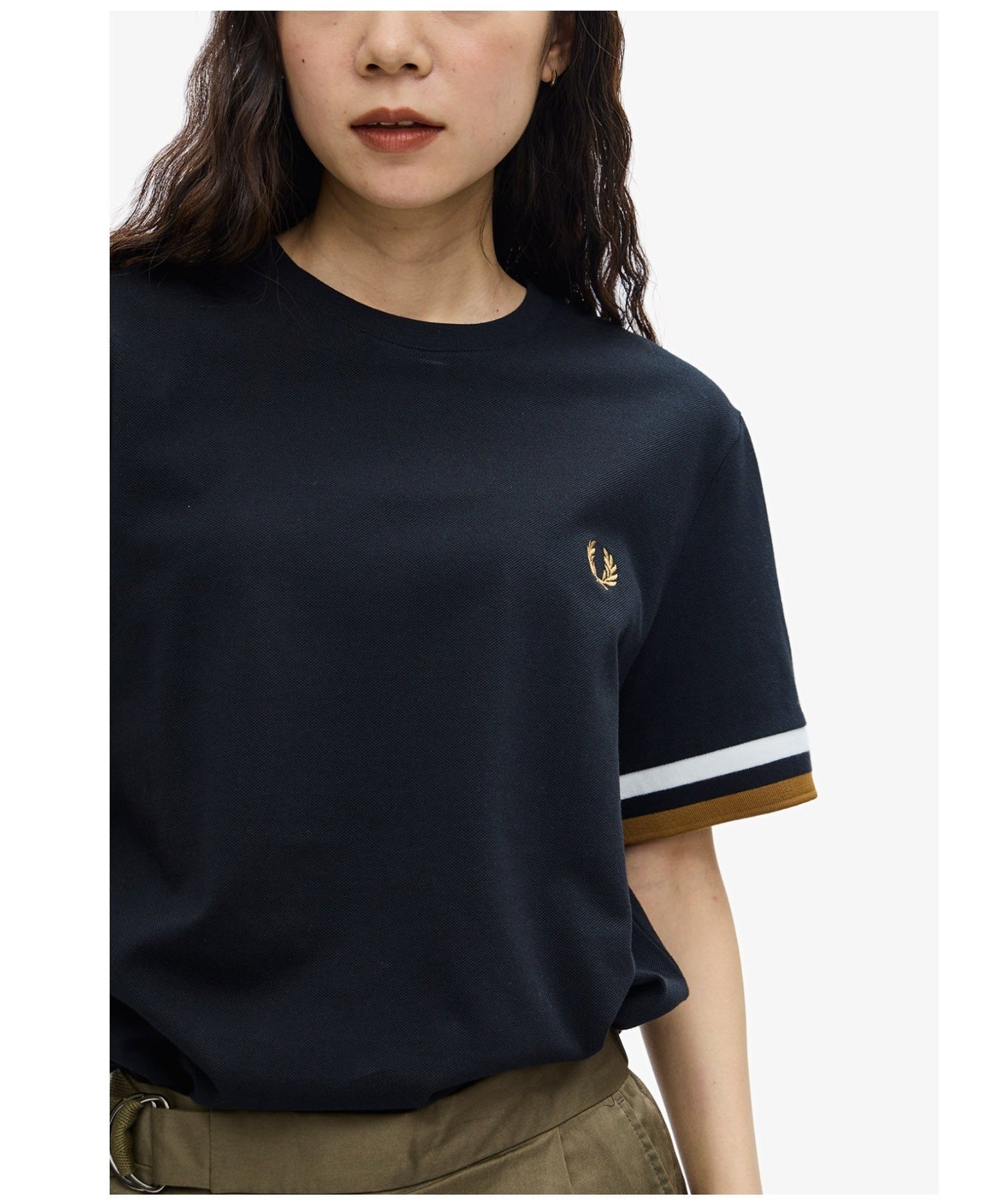 Fred Perry經典袖口雙線圈T-shirt(團購) - jbh852