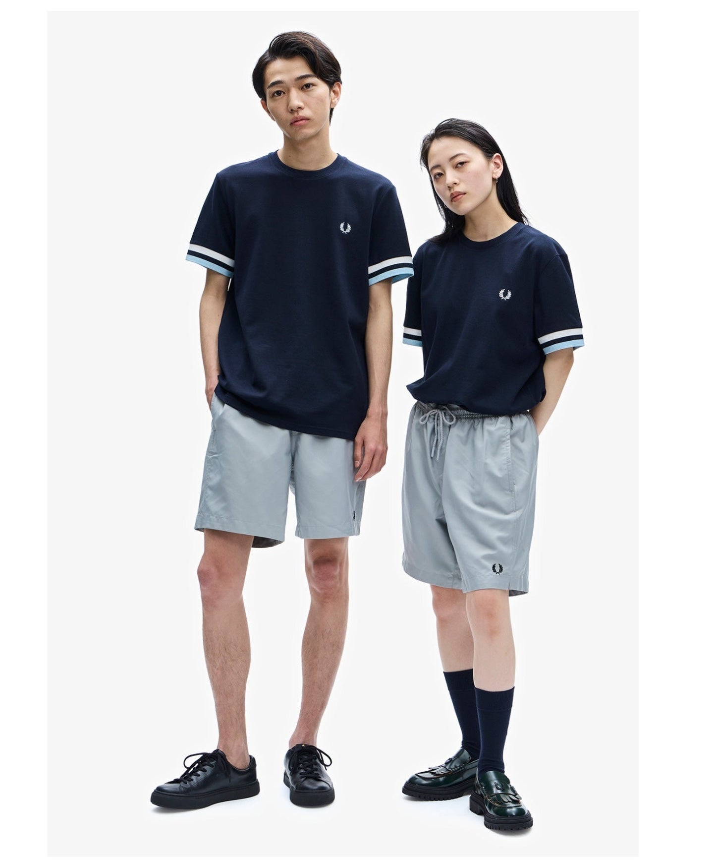 Fred Perry經典袖口雙線圈T-shirt(團購) - jbh852