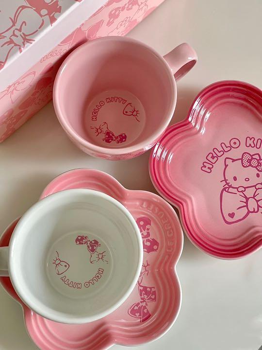 Le Creuset x Hello Kitty杯碟套裝(團購) - jbh852