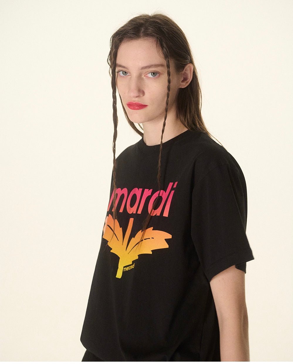 MARDI MERCREDI新款樹葉Logo T-Shirt(團購) - jbh852