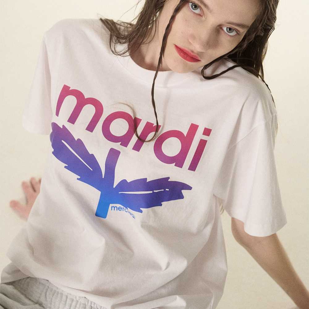 MARDI MERCREDI新款樹葉Logo T-Shirt(團購) - jbh852