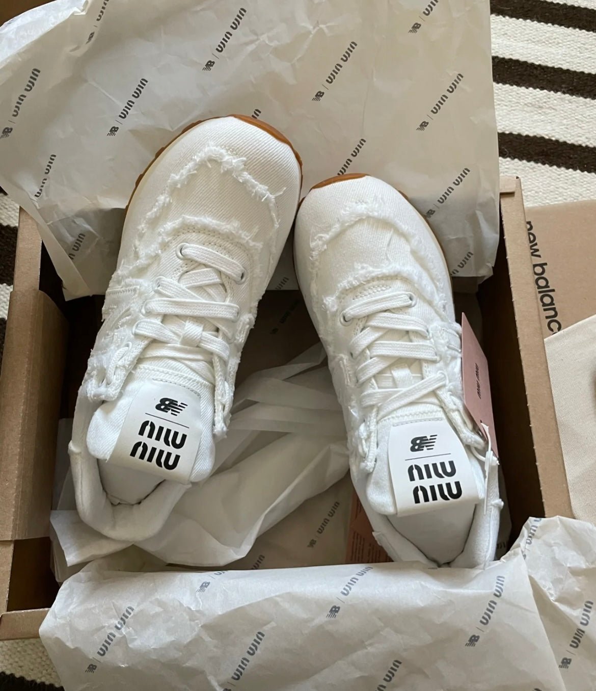 New Balance x Miumiu毛邊波鞋(團購) - jbh852