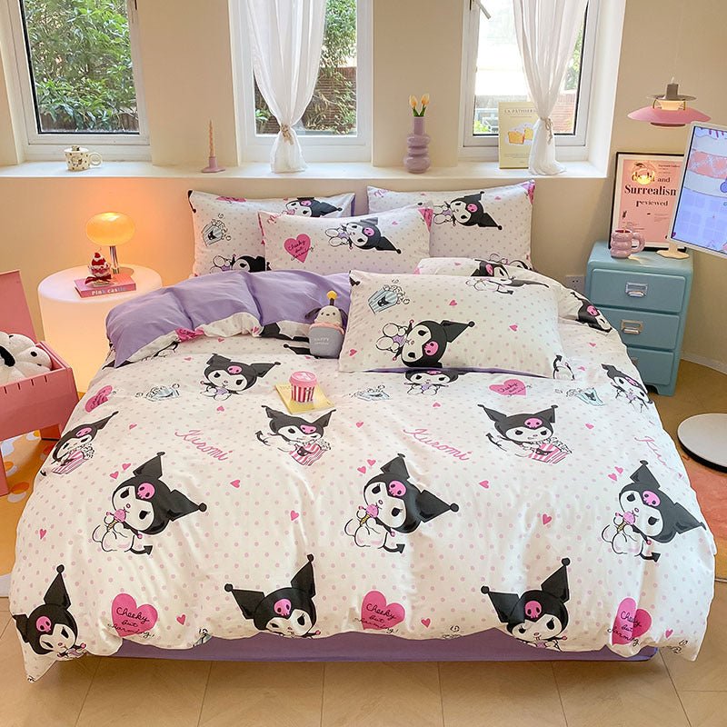 SANRIO 卡通純棉床單套裝(團購) - jbh852