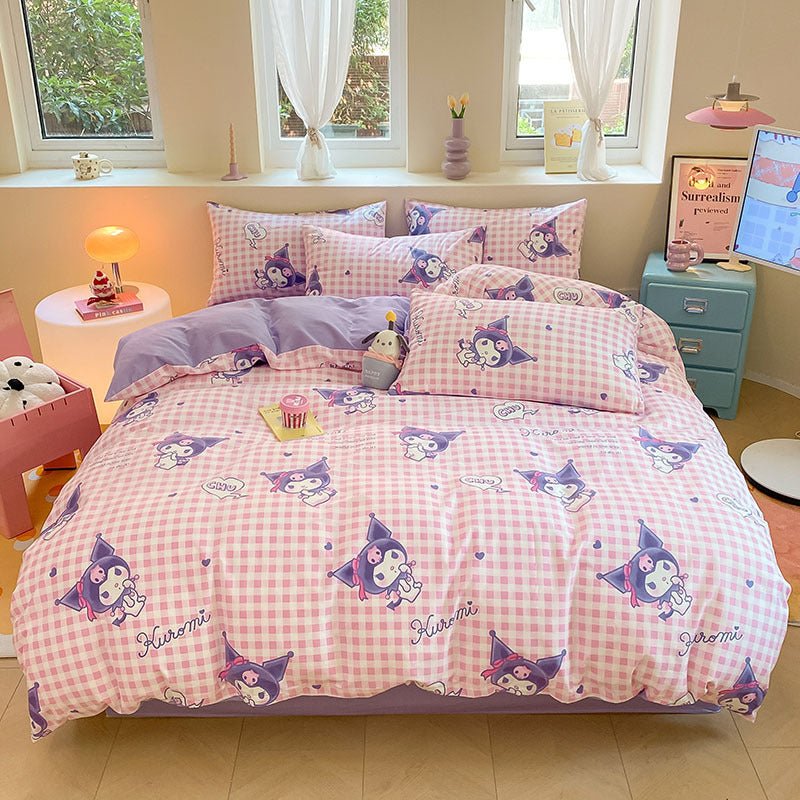 SANRIO 卡通純棉床單套裝(團購) - jbh852