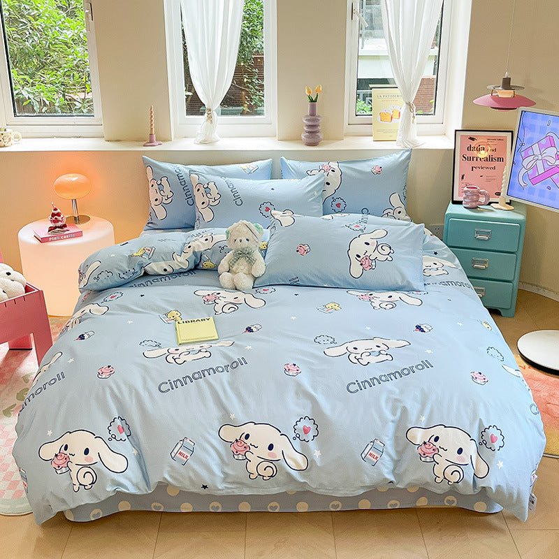 SANRIO 卡通純棉床單套裝(團購) - jbh852
