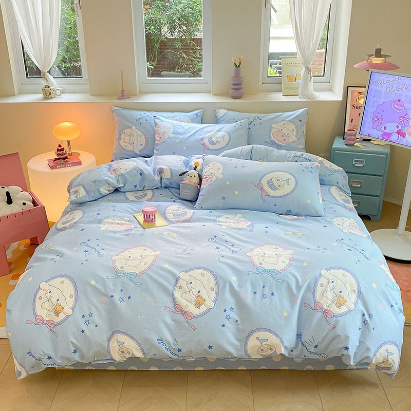 SANRIO 卡通純棉床單套裝(團購) - jbh852