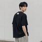 Matin Kim復古圓圈Washing Logo寬鬆Tee(團購)