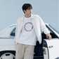 Matin Kim復古圓圈Washing Logo寬鬆Tee(團購)