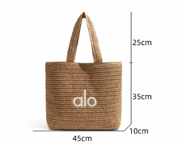 Alo草編度假Feel Tote Bag(團購)