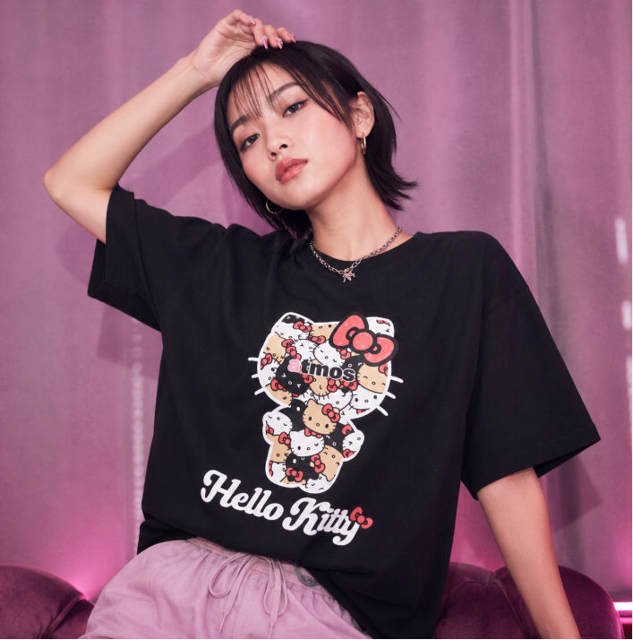 atmos pink x Kitty印花Tee(團購)
