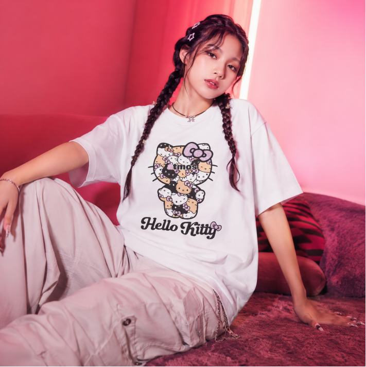 atmos pink x Kitty印花Tee(團購)