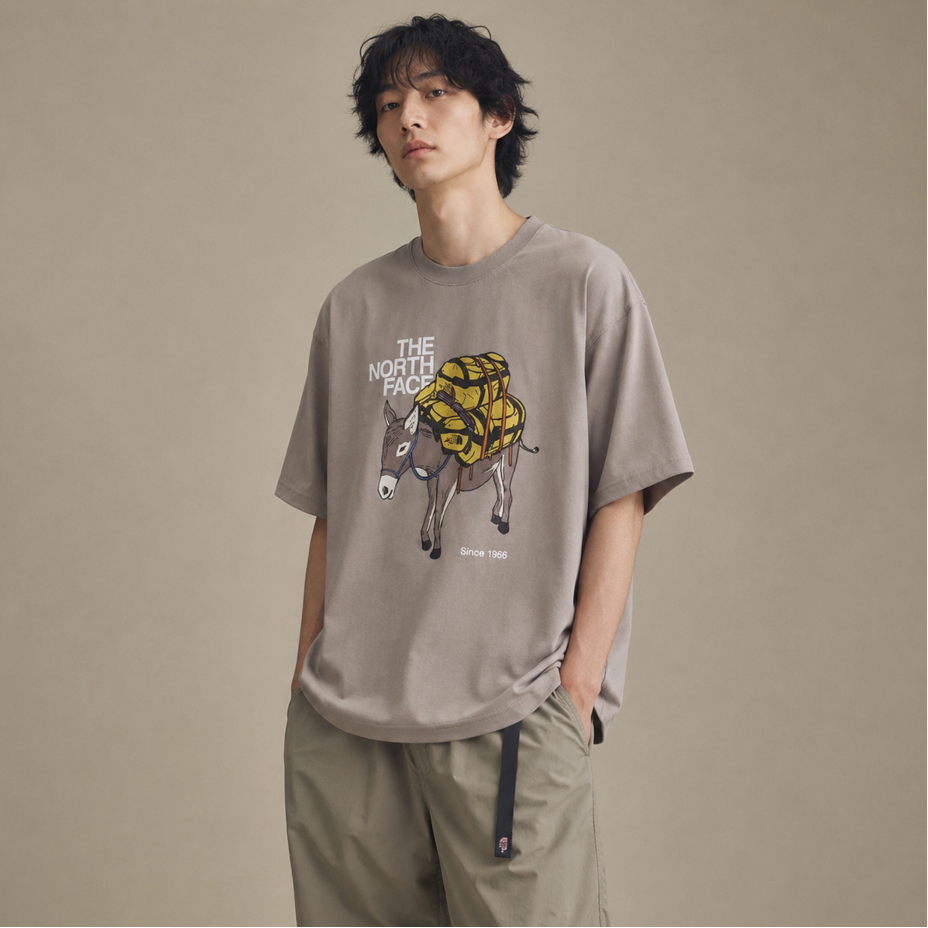 North Face驢仔印花Tee(團購)