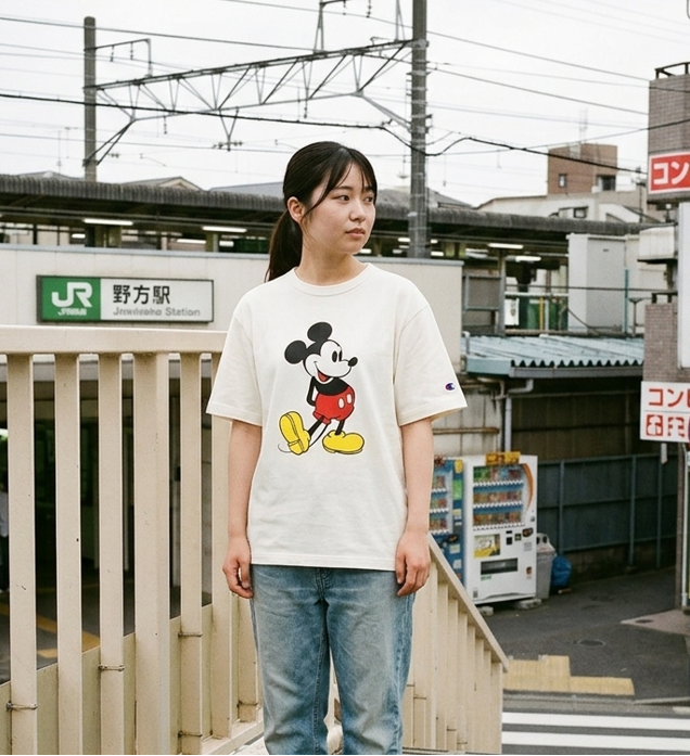 Beams x Champion x 米奇經典圖案Tee(團購)