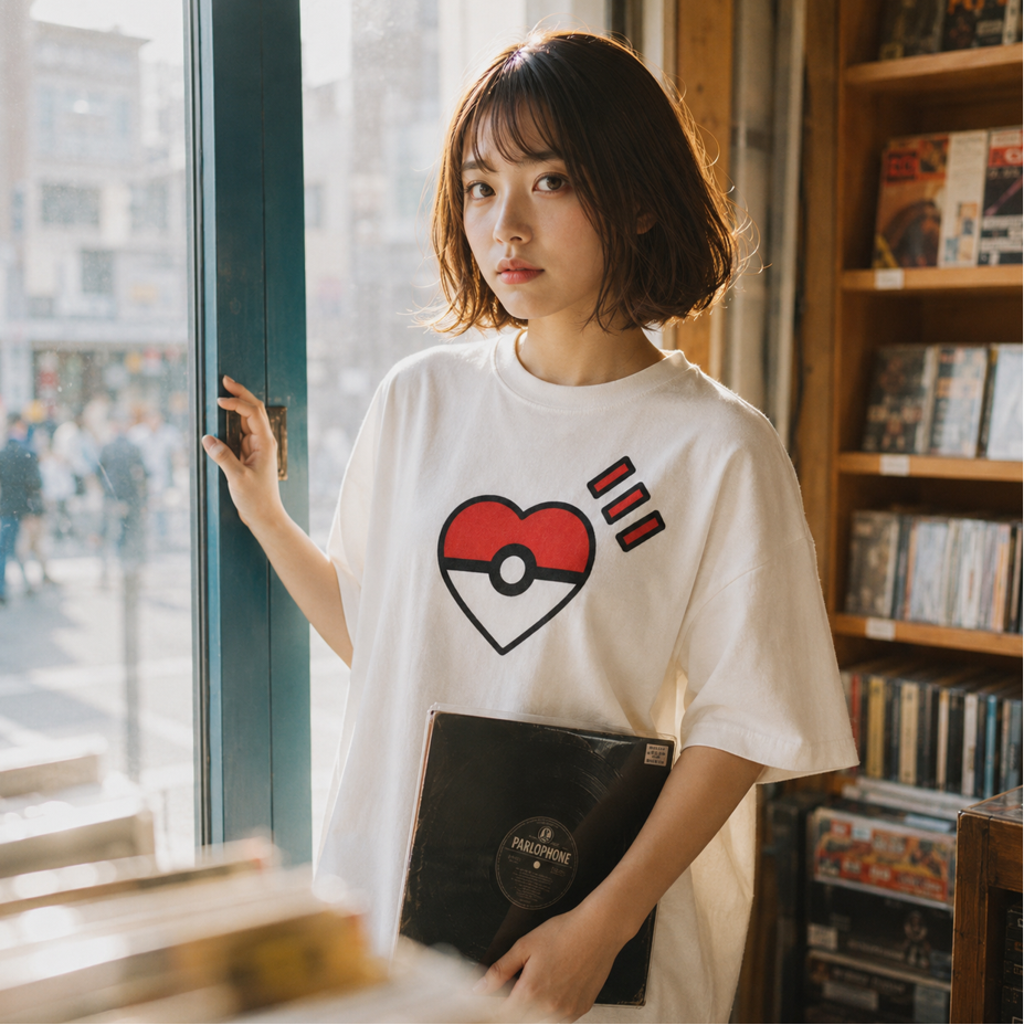 Human Made x Pokemon心形精靈球Tee(團購)