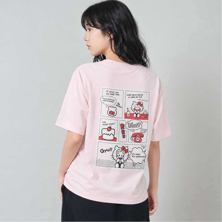 Hello Kitty漫畫短袖Tee(團購)