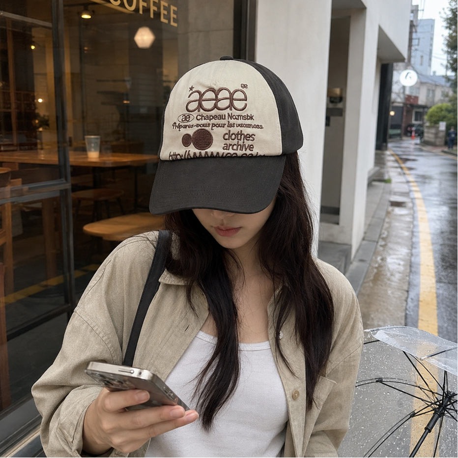 aeae復古拼色棒球帽(團購)