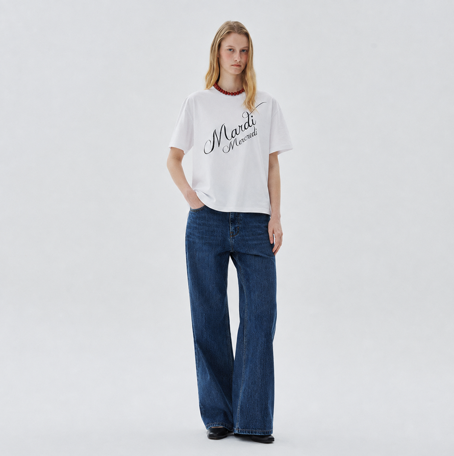 Mardi Mercredi草寫Logo Tee(團購)