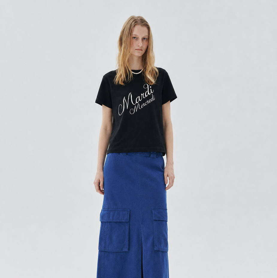 Mardi Mercredi草寫Logo Tee(團購)