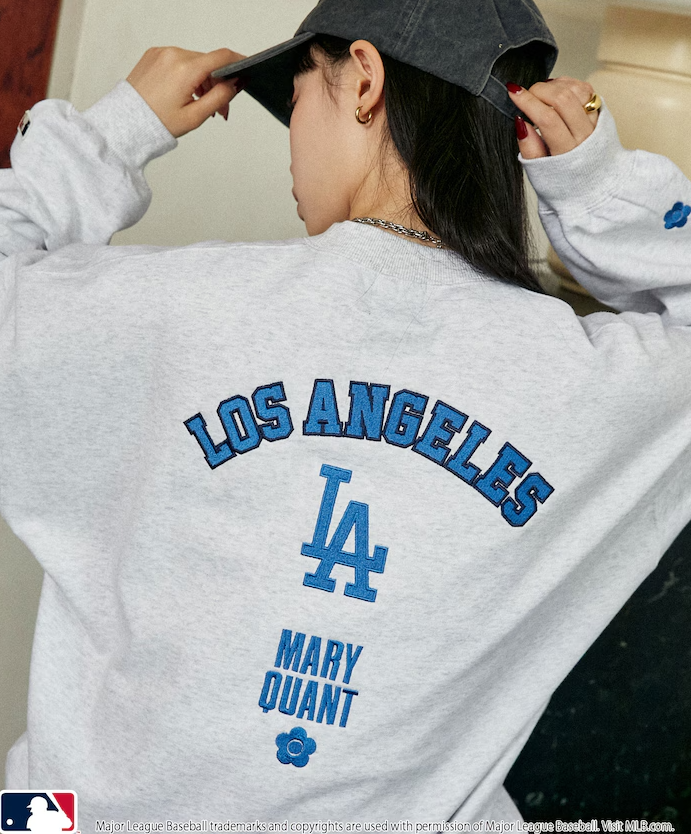 MLB x Mary Quant 聯乘系列印花衛衣(團購)