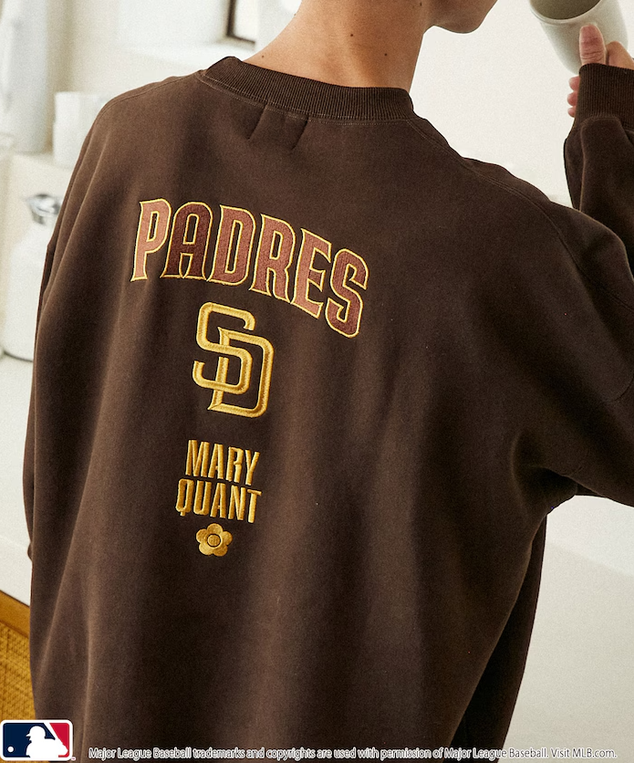 MLB x Mary Quant 聯乘系列印花衛衣(團購)