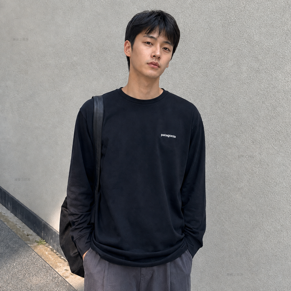 Patagonia魚魚圖案長袖Tee(團購)
