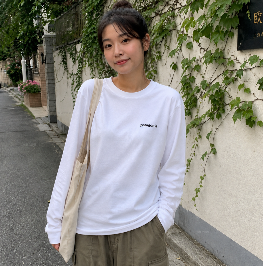 Patagonia魚魚圖案長袖Tee(團購)