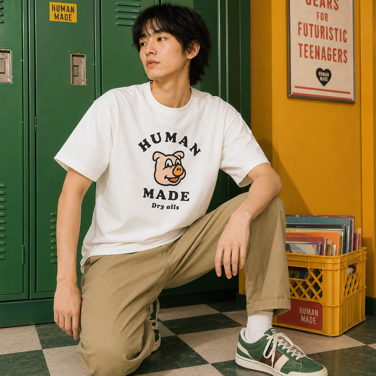 Human Made豬仔Print Tee(團購)