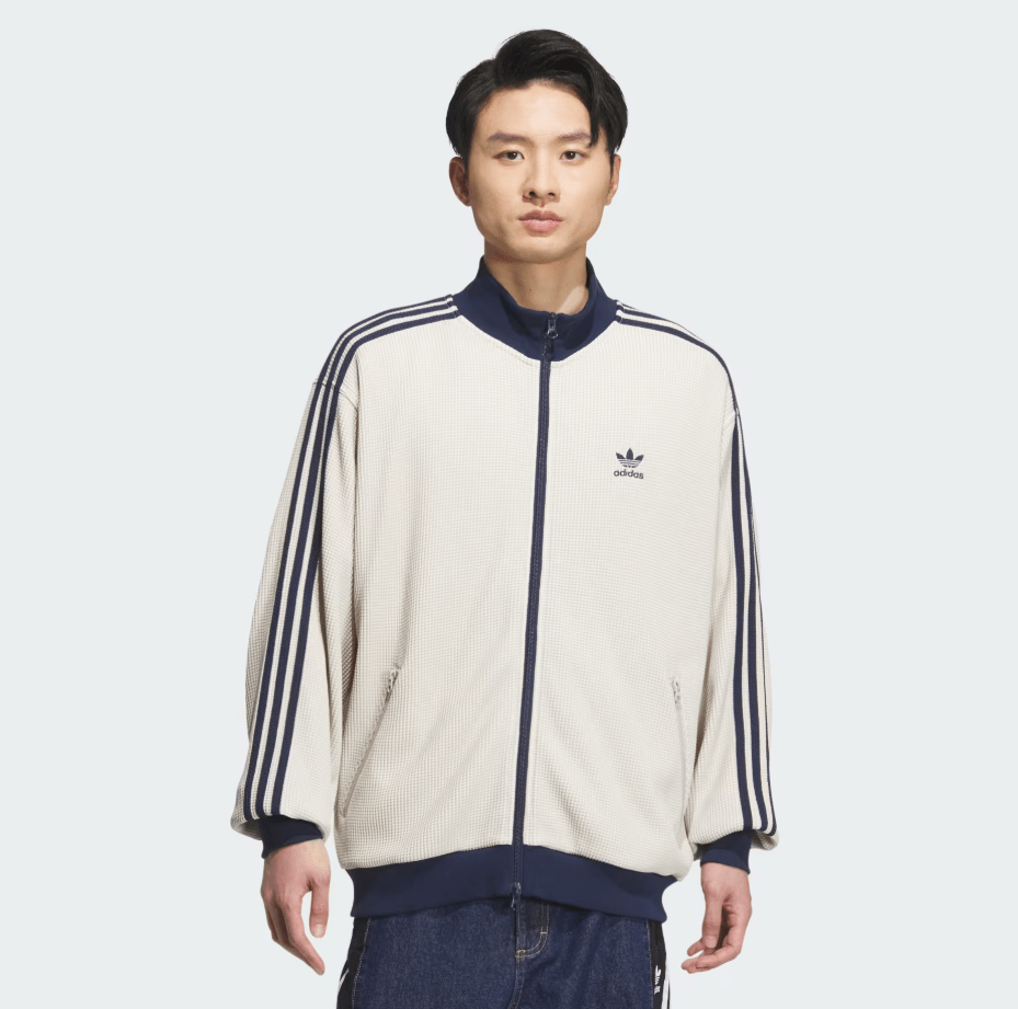 Adidas暗格紋運動風褸(團購) - jbh852