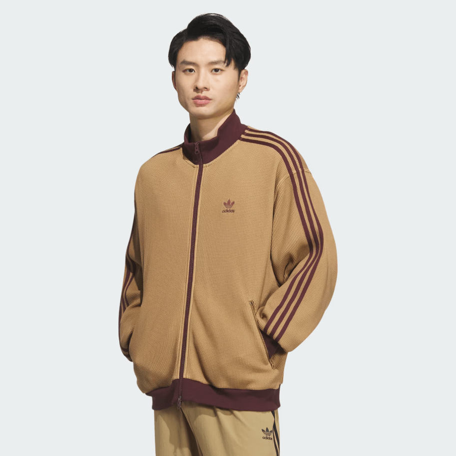 Adidas暗格紋運動風褸(團購) - jbh852
