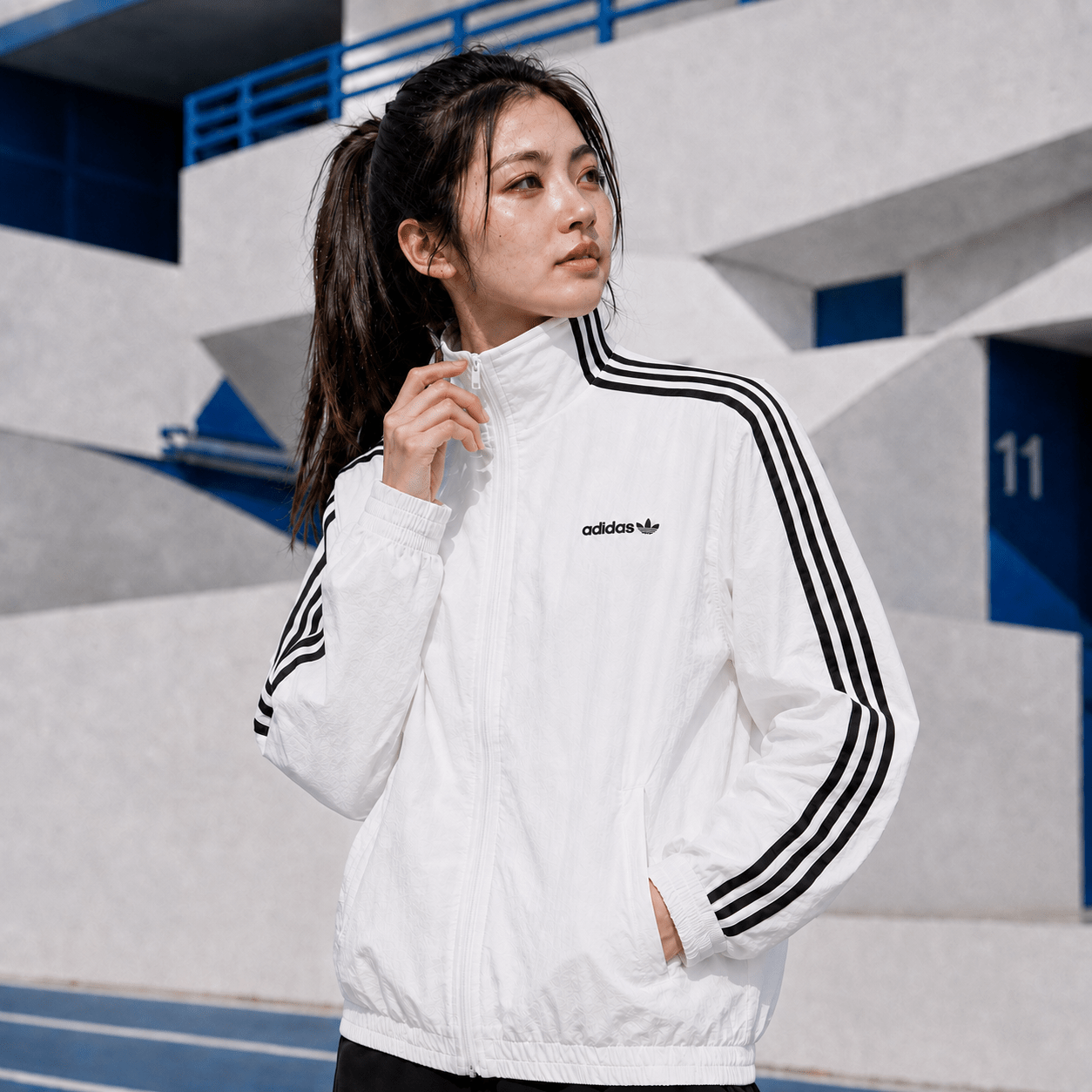 Adidas企領拉鏈外套(團購) - jbh852