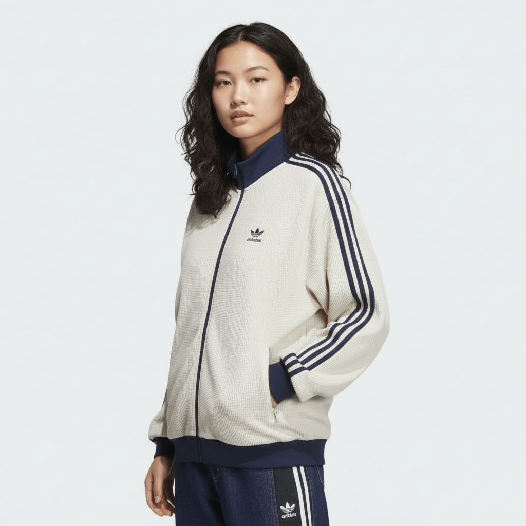 Adidas暗格紋運動風褸(團購) - jbh852