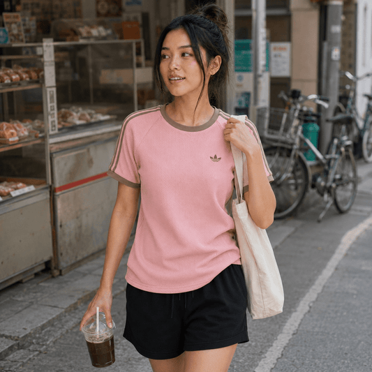 Adidas Originals凹凸華夫格撞色Tee(團購) - jbh852
