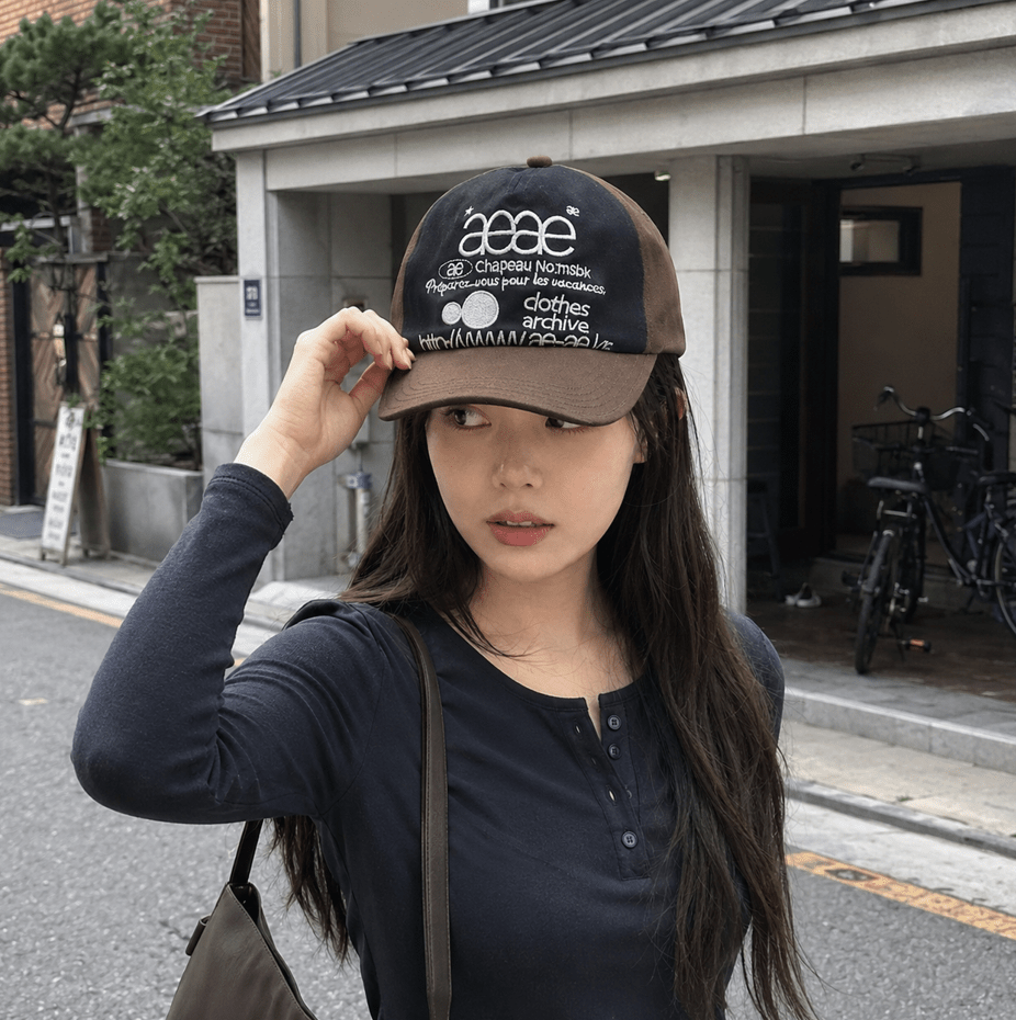 aeae復古拼色棒球帽(團購) - jbh852