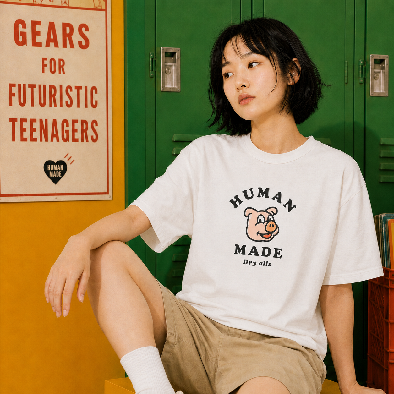 Human Made豬仔Print Tee(團購)