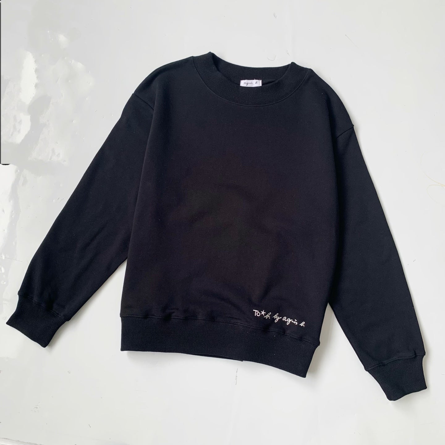 Agnès b下擺刺繡衛衣(團購) - jbh852