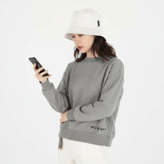 Agnès b下擺刺繡衛衣(團購) - jbh852