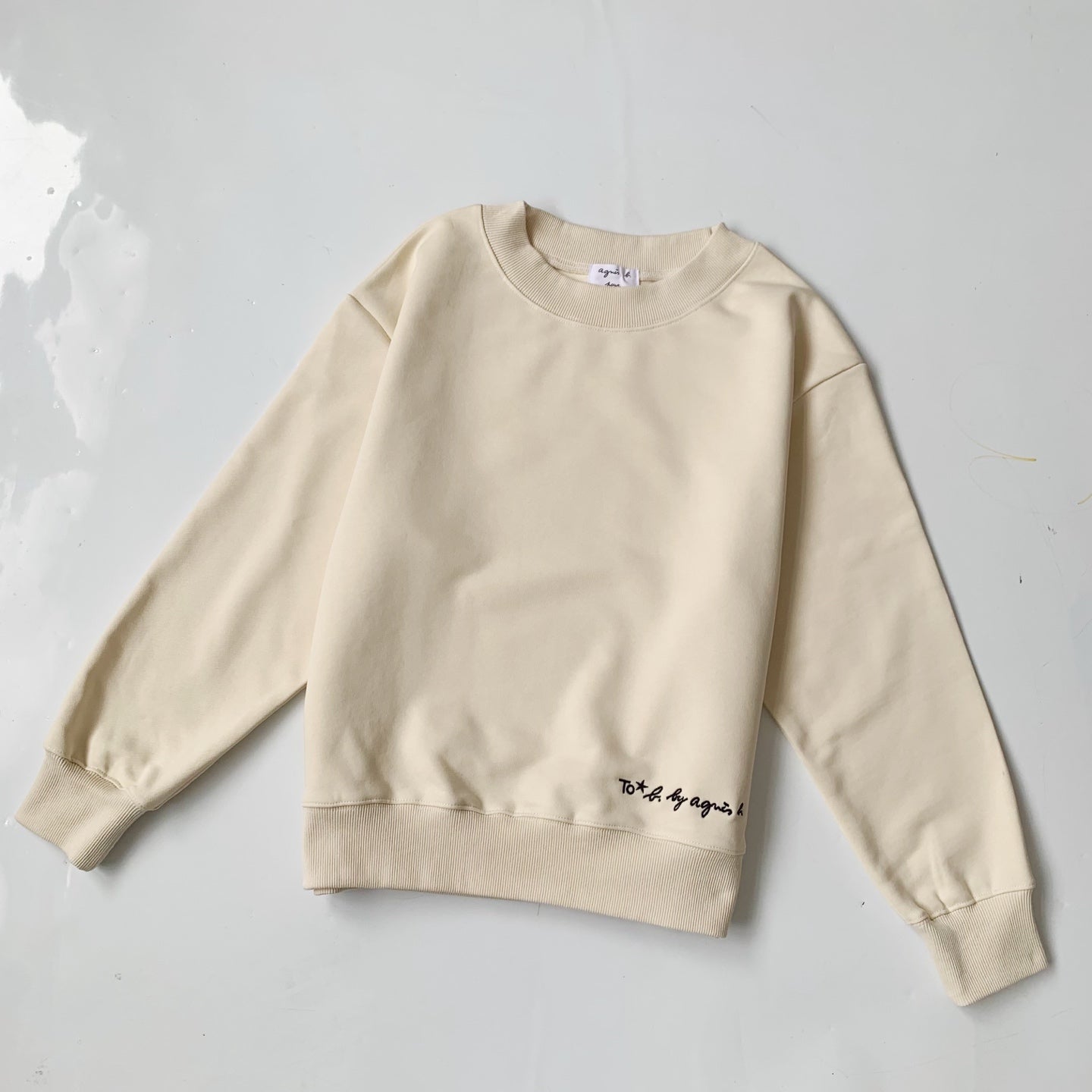 Agnès b下擺刺繡衛衣(團購) - jbh852