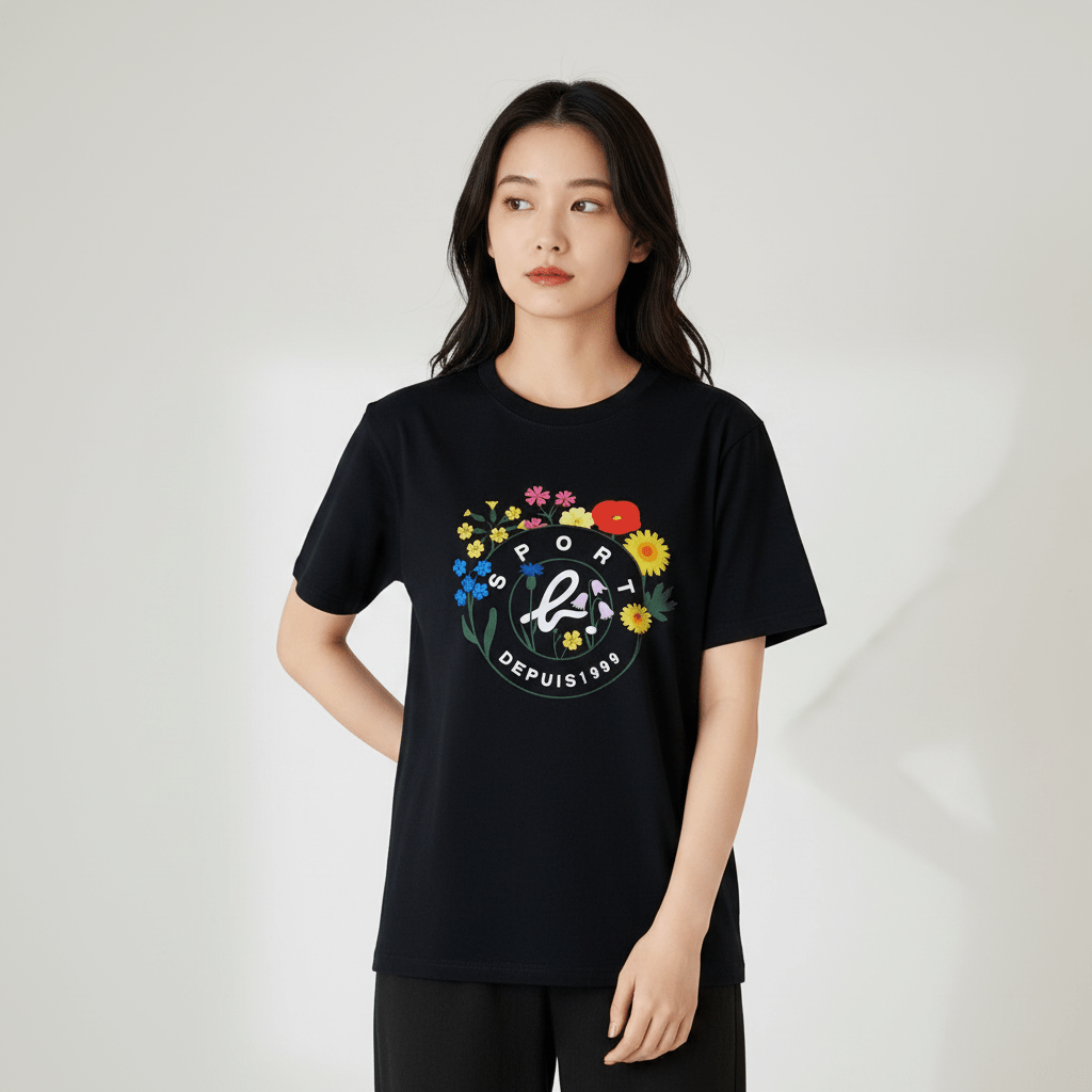 Agnesb Sport 小花園Tee(團購)(買一送一) - jbh852