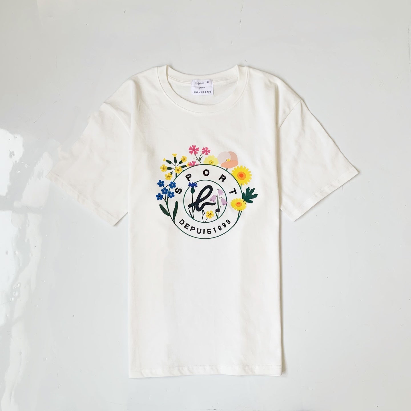 Agnesb Sport 小花園Tee(團購)(買一送一) - jbh852