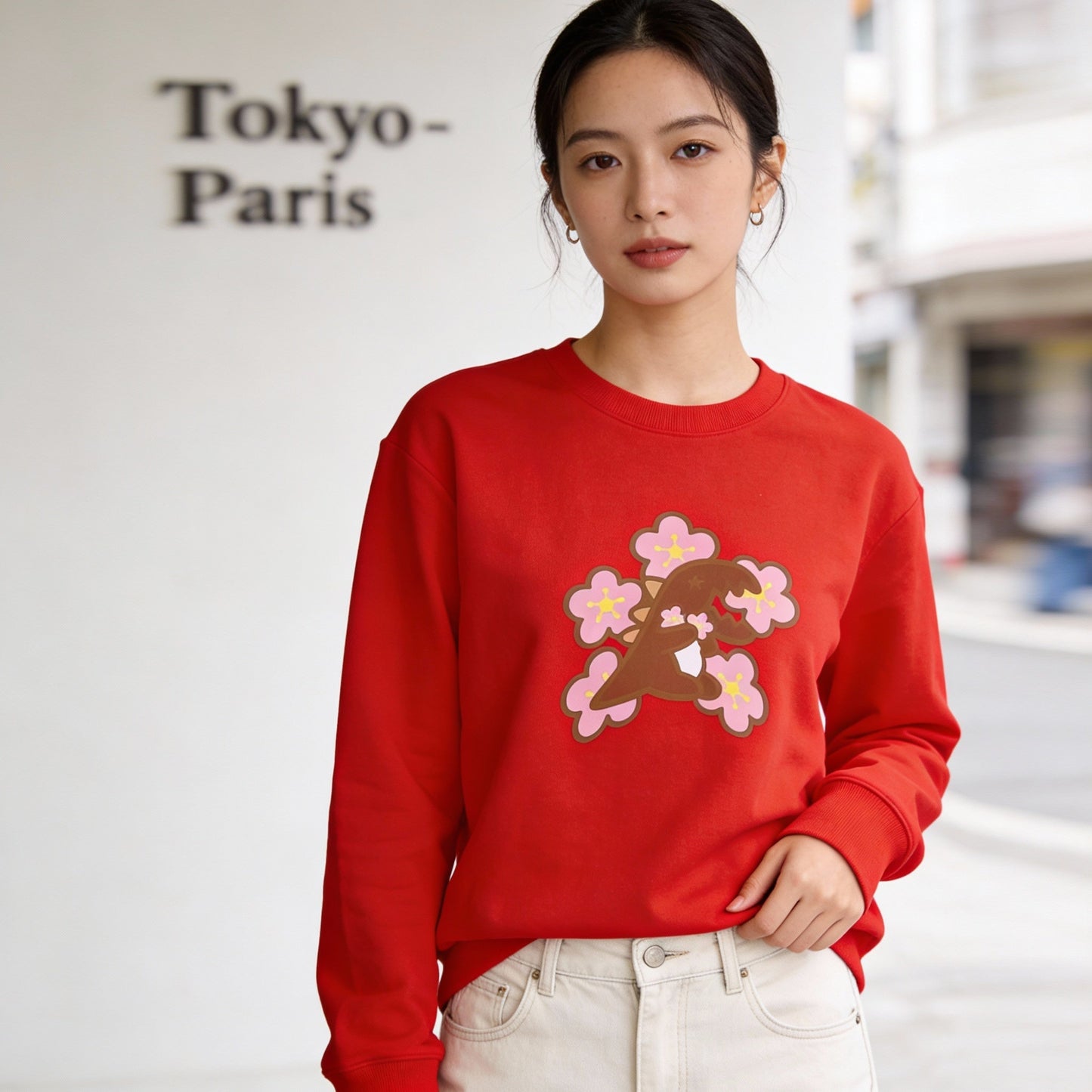 Agnesb x Adam et Rope Dino印花衛衣(團購) - jbh852