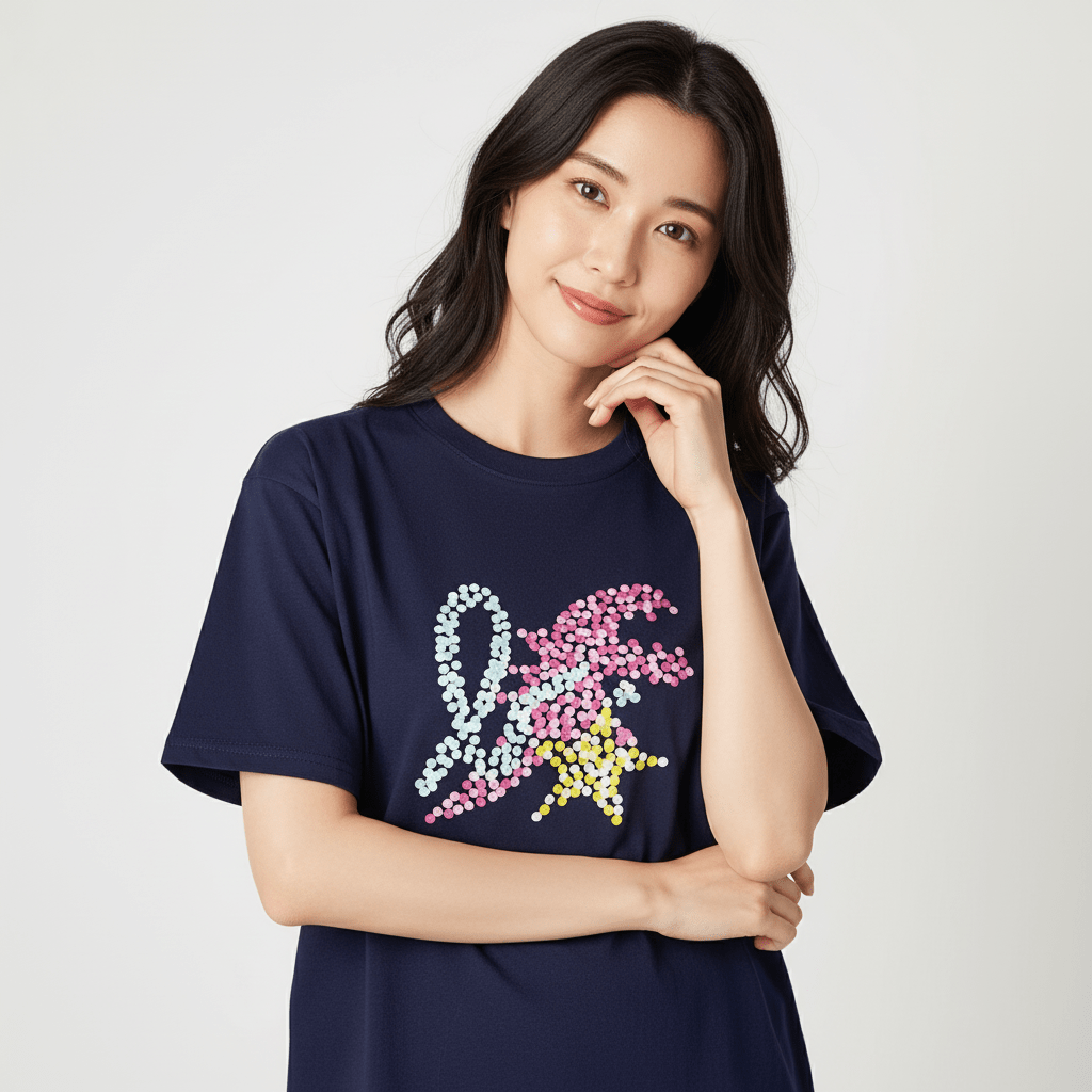 AgnesB恐龍Dino點陣印花tee(團購) - jbh852