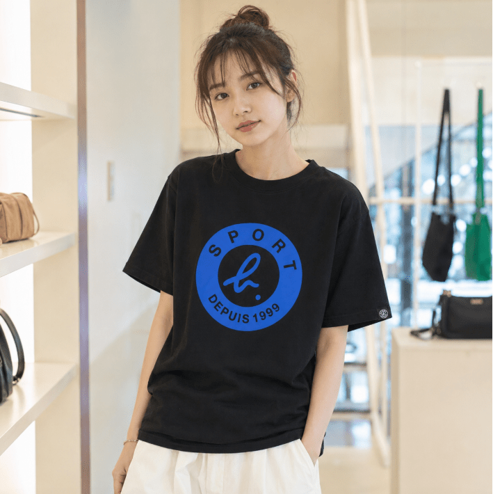 Agnesb經典圓框Logo Tee(團購) - jbh852