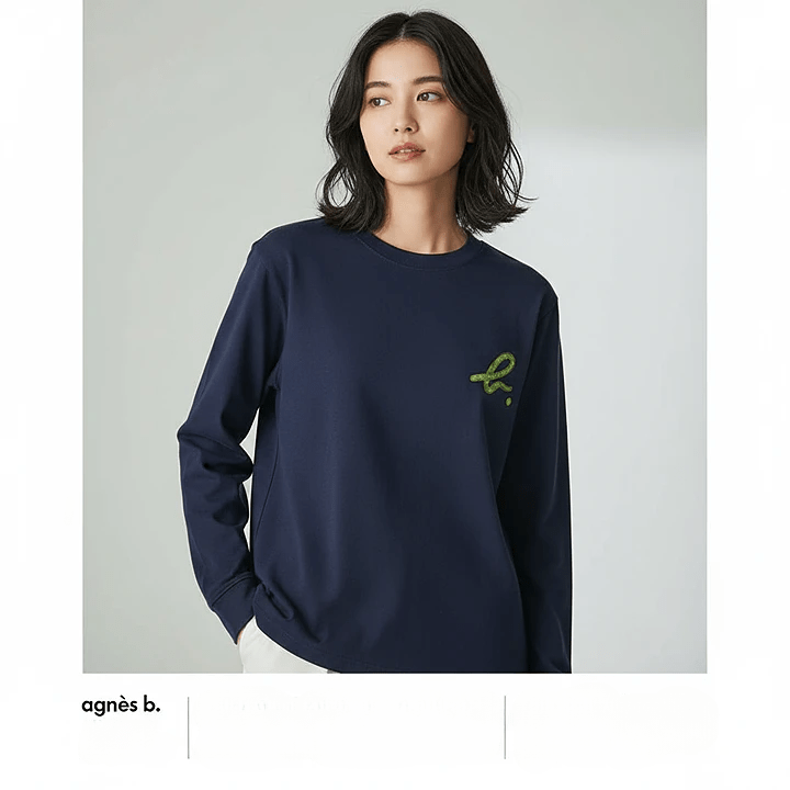 AgnesB印花長袖Tee(團購) - jbh852