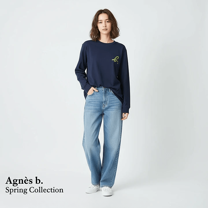 AgnesB印花長袖Tee(團購) - jbh852