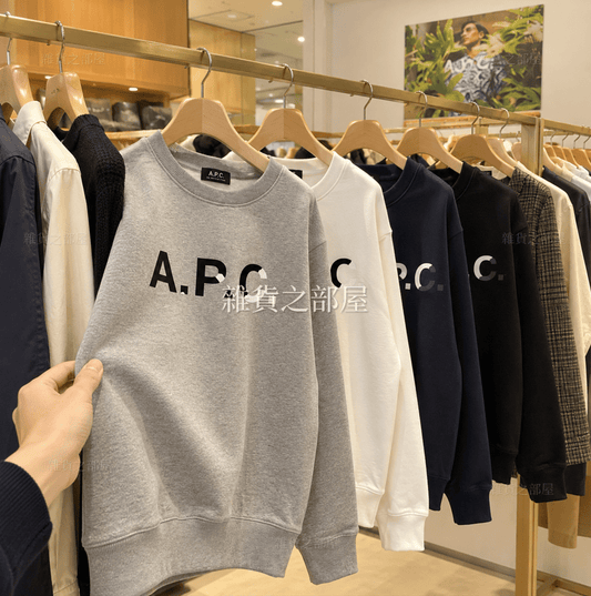A.P.C.疊影Logo衛衣(團購) - jbh852