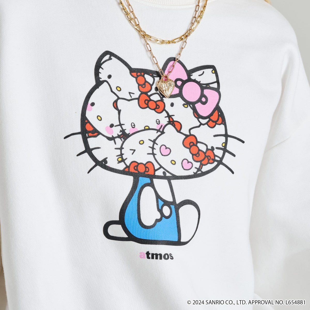 Atmos Pink × HELLO KITTY衛衣(團購) - jbh852