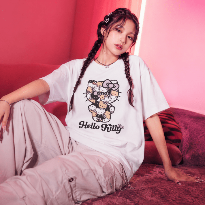 atmos pink x Kitty印花Tee(團購) - jbh852
